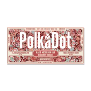 Polkadot mushroom bars