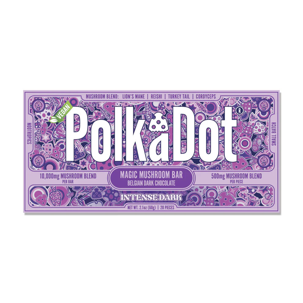 Polkadot Intense Dark Chocolate Bar