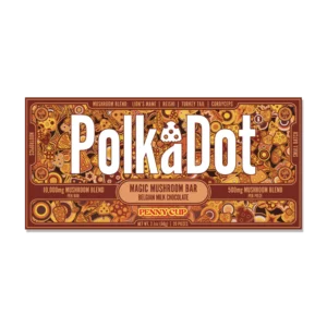 Polkadot Penny Cup Chocolate Bar