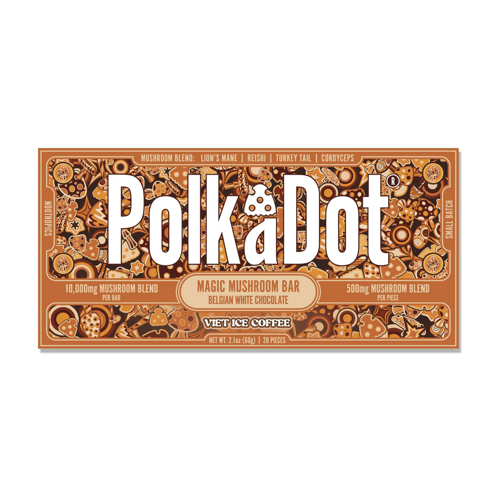 Polkadot Viet Ice Coffee Chocolate Bar