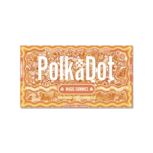 Polkadot Orange Creamsicle Gummies