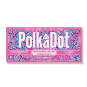 Polkadot Pink Cheesecake Chocolate Bar